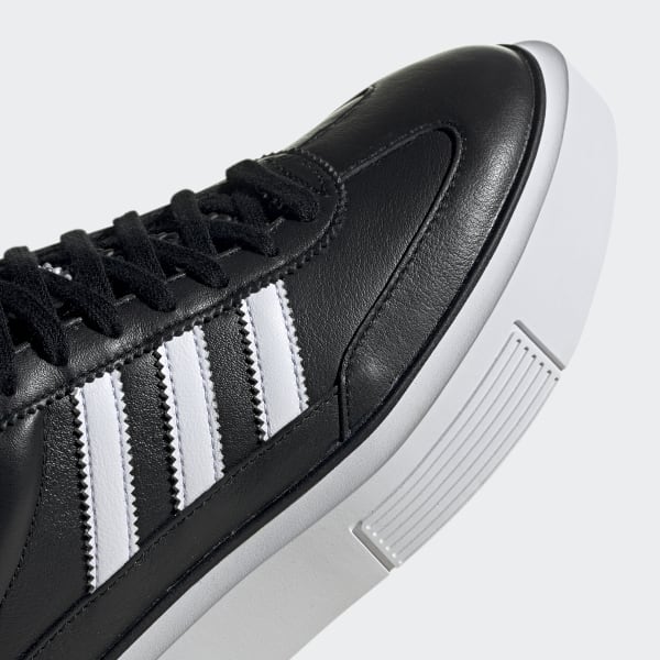 adidas Women's Sleek Super 72 Shoes in Black and White | adidas UK