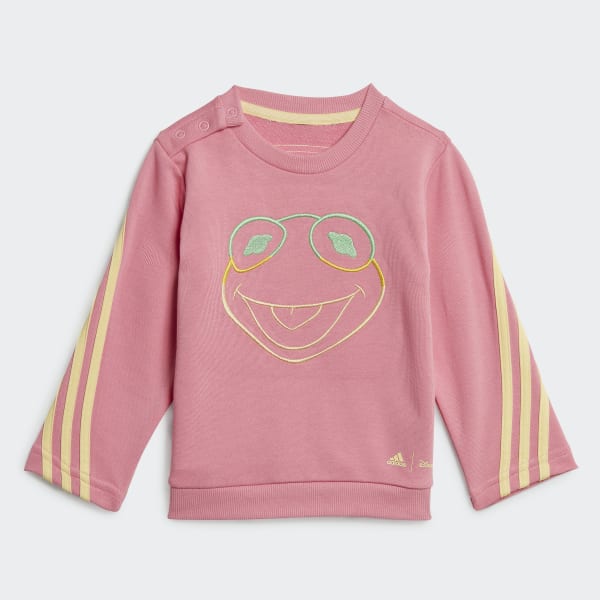 Pink adidas x Disney Muppets Jogger Set BU039