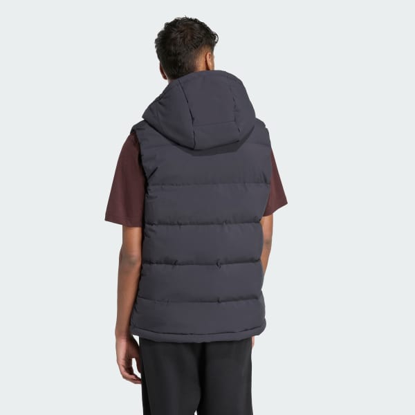 noir Veste sans manches à capuche CLIMAWARM Helionic