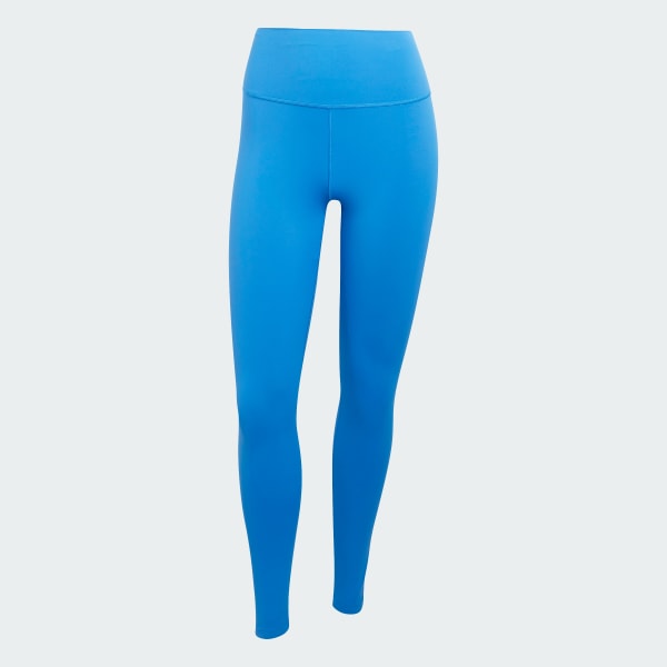 Blue adidas All Me 7/8 Leggings