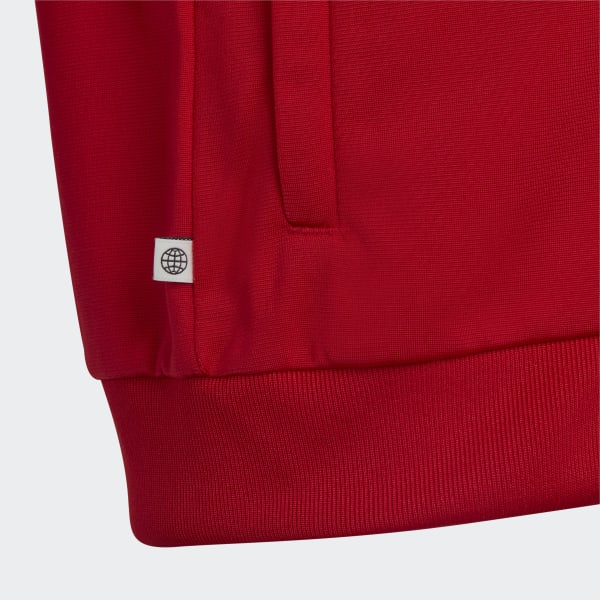 Czerwony Adicolor SST Track Suit