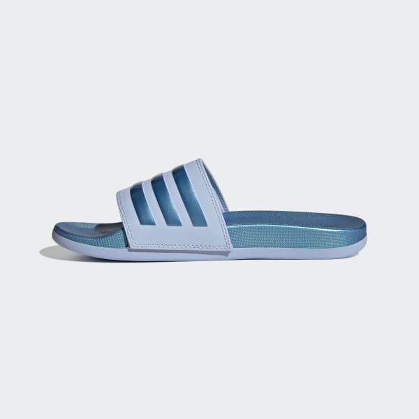 adidas Adilette Comfort Slides Blue adidas India