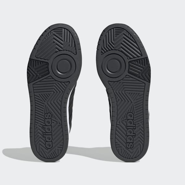 Czerń Hoops 3.0 Mid Lifestyle Basketball Classic Fur Lining Winterized Shoes