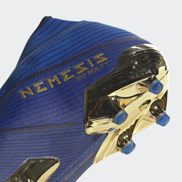 Adidas nemeziz 19 blue gold top