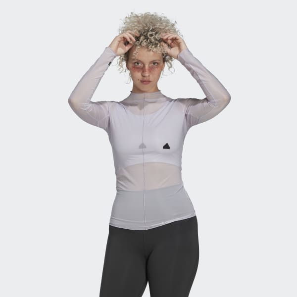 fialová Tričko Long Sleeve