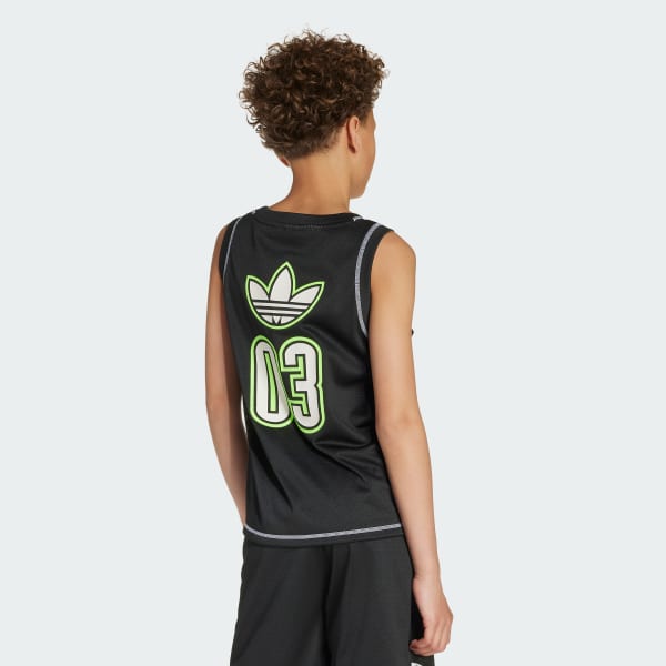 Black Mesh Tank Kids