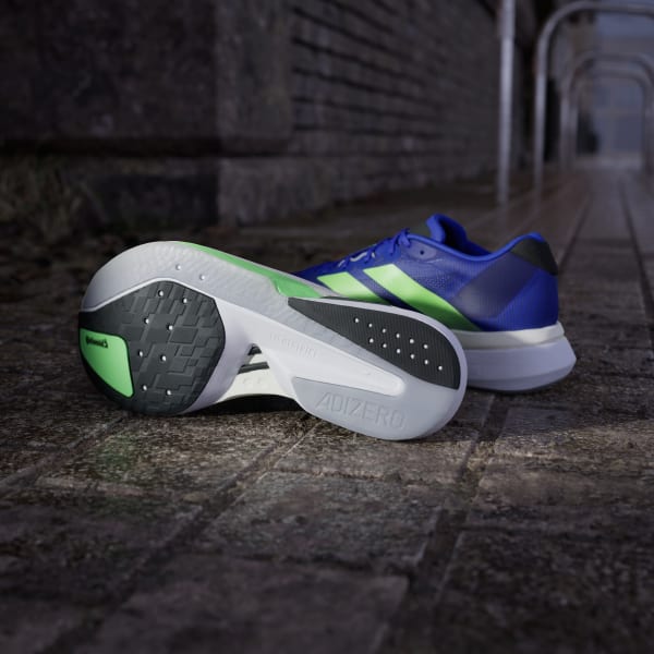 blauw Adizero Boston 13 Schoenen