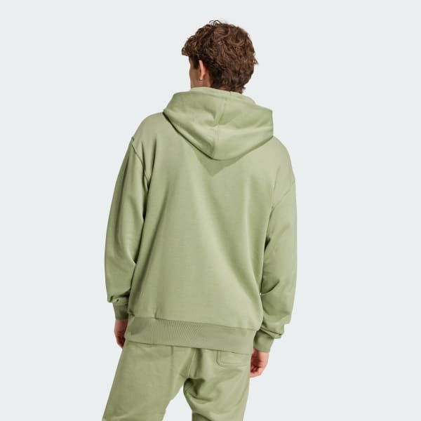 Verde Polera con Capucha ALL SZN Felpa Francesa