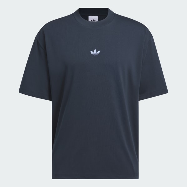 สีน้ำเงิน เสื้อยืดพิมพ์ลาย