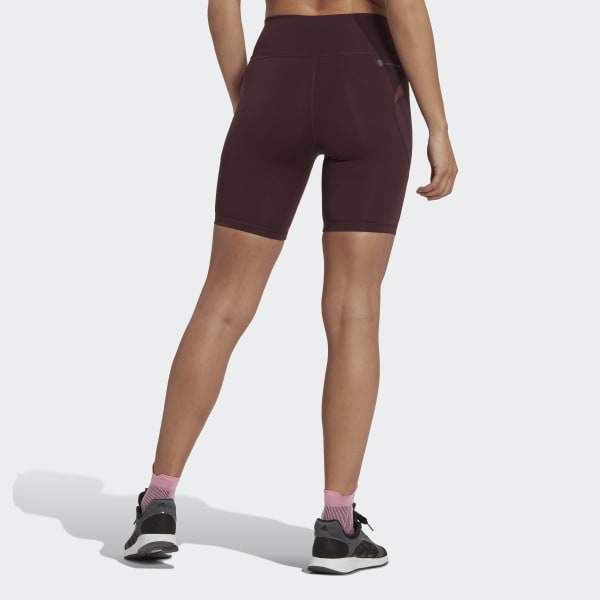 Czerwony Tailored HIIT 45 seconds Training Short Leggings