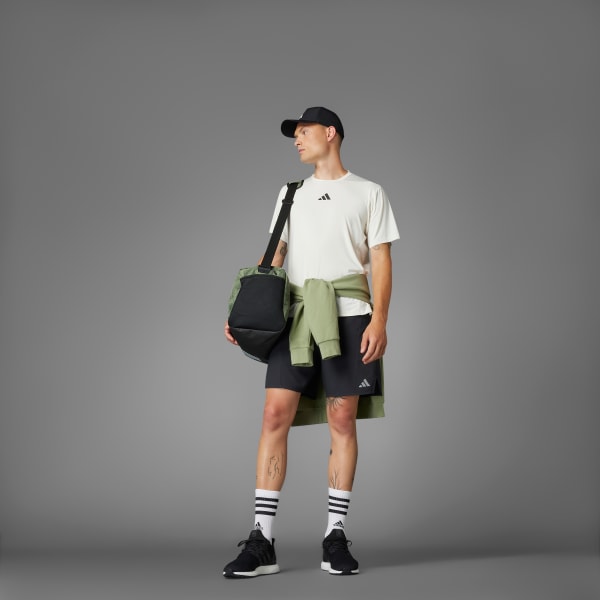 Hvit Designed-for-Training Intensity T-skjorte