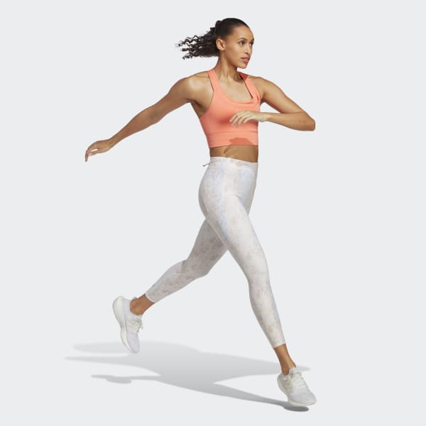 White FastImpact Seasonal Running 7/8 Leggings
