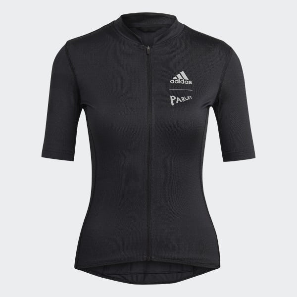 Black The Parley Short Sleeve Cycling Jersey