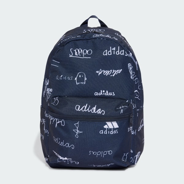 adidas Brand Love Backpack Blue adidas Malaysia