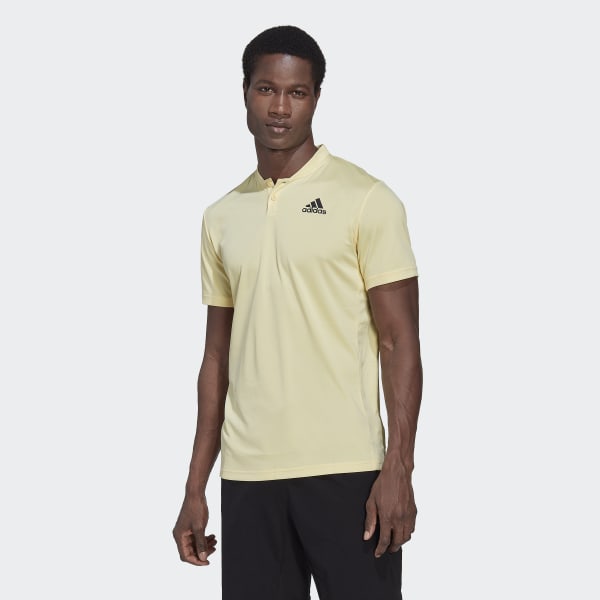 Yellow Club Tennis Polo Shirt