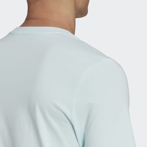 Azul Playera Essentials Logo Grande 29194