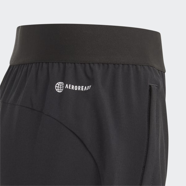Schwarz Train Icons AEROREADY Logo Woven Shorts