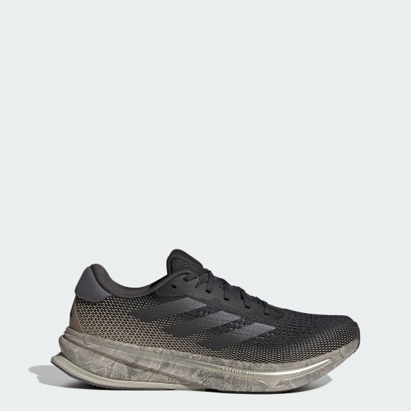 Adidas Supernova Rise Running Shoes Men Carbon Iron Metallic Wonder Beige 10.5