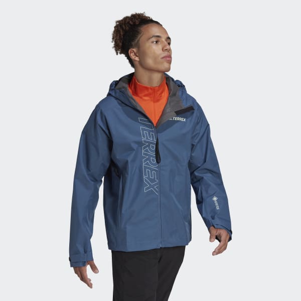 Bleu Veste de pluie Terrex GORE-TEX Paclite