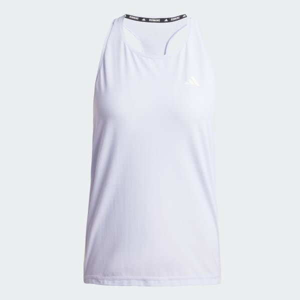 adidas Own The Run Tank Top - Purple | Free Shipping with