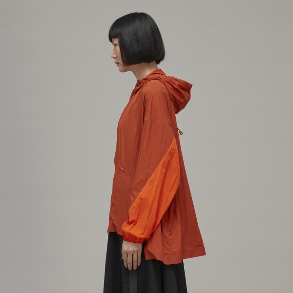 cervená Větrovka Y-3 Classic Light Shell Hooded VU296