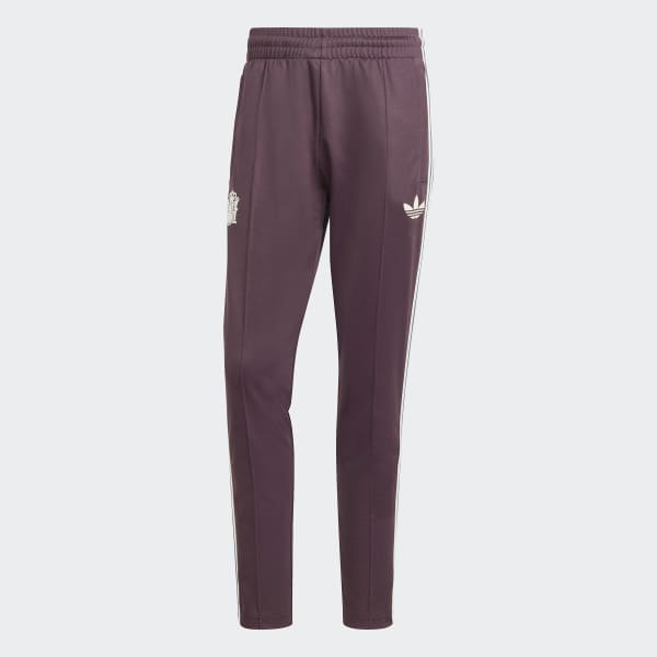 Adidas beckenbauer track pants black top