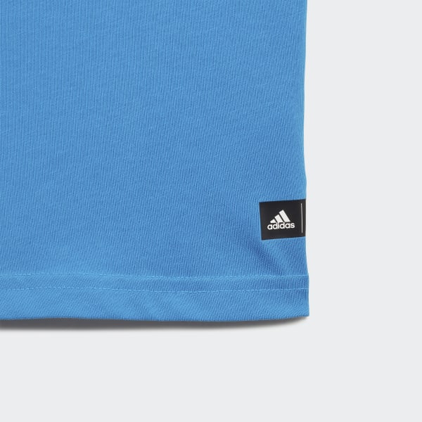 Blau adidas x Classic LEGO T-Shirt und Shorts Set JEW04
