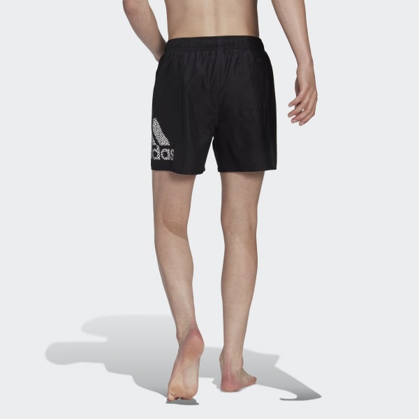 Black CLX Short Length Swim Shorts