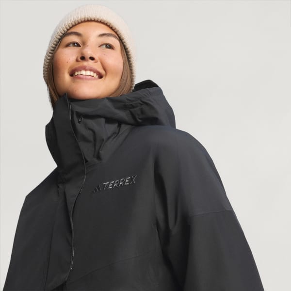 Black 테렉스 익스플로릭 2 레이어 인슐레이티드 클라이마프루프 재킷