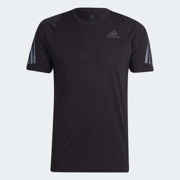 Negro Polera Run Icon CD771