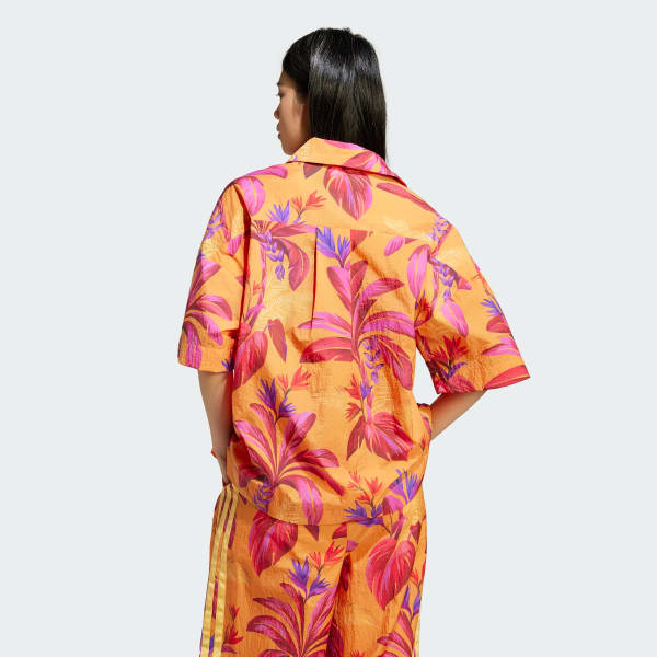 Oranje adidas X FARM Premium Shirt