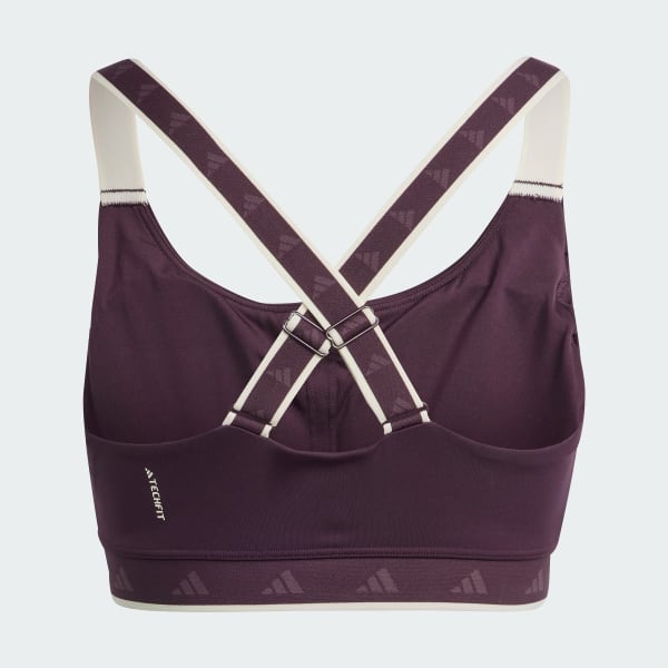 Rood Powerimpact Training Medium-Support Techfit Beha CV729