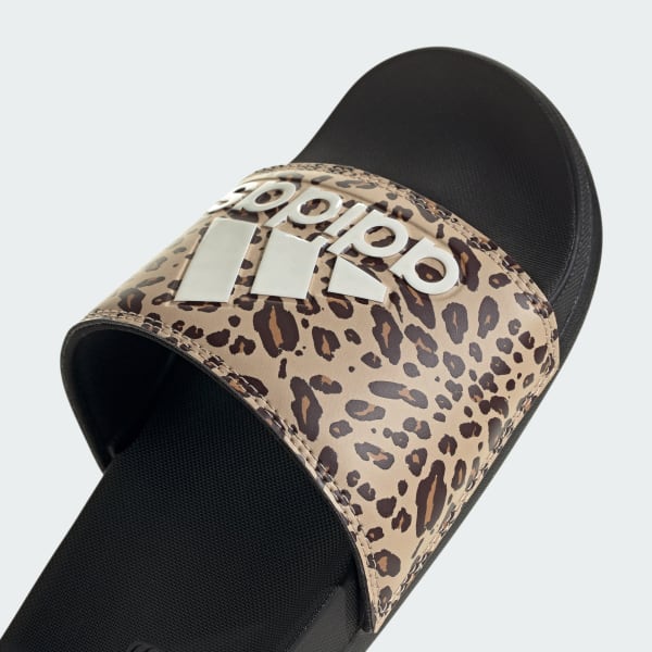 Adidas adilette leopard outlet