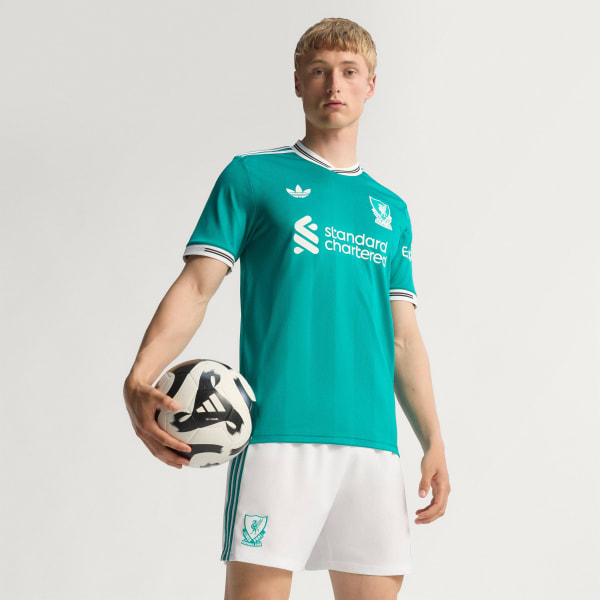 Verde Camisa III Jogador Liverpool FC 25/26