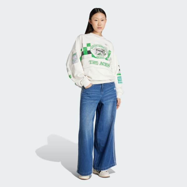 blanc Sweat-shirt Archive Court