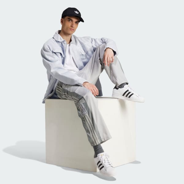 sedá Kalhoty adidas Originals Adibreak