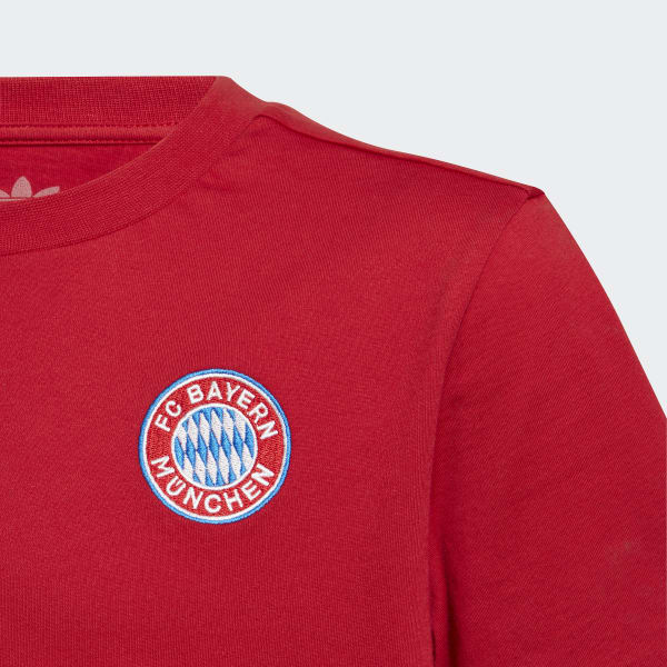 Rojo Camiseta Essentials Trefoil FC Bayern 