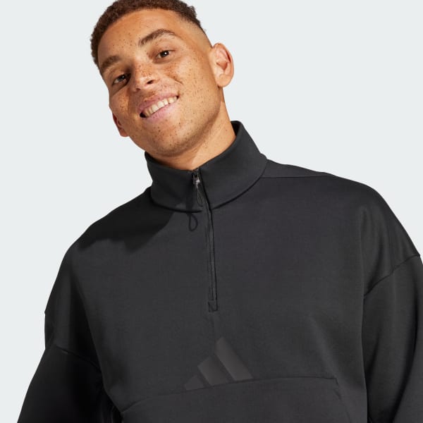 adidas Z.N.E. Quarter-Zip Sweatshirt - Pink | Free Shipping with adiClub |  adidas US - ミュージック