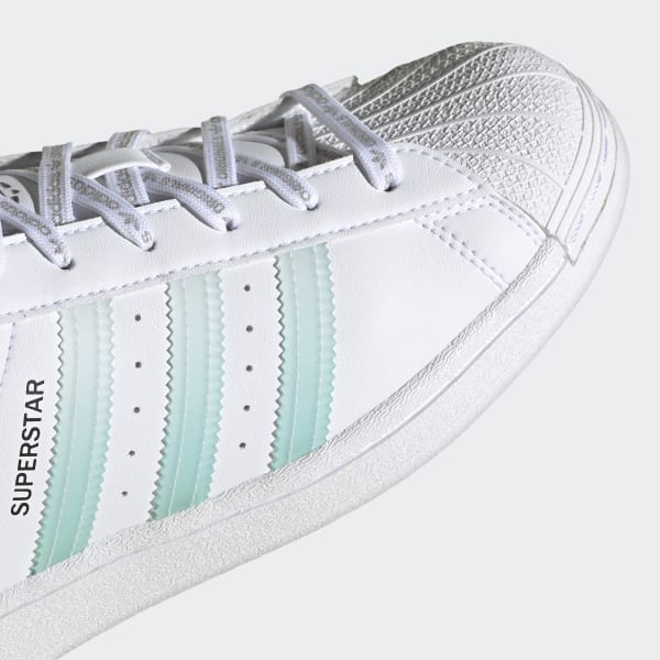 Adidas superstar mint green stripes new arrivals