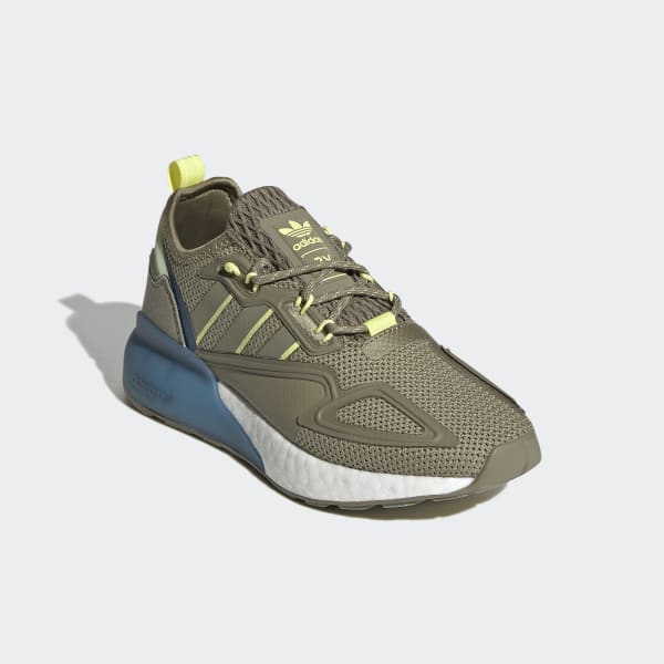 adidas ZX 2K Boost Shoes - Green | kids lifestyle | adidas US