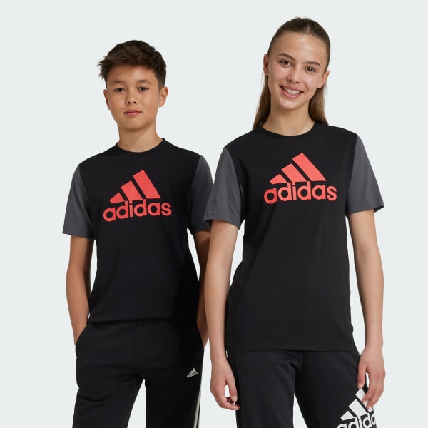 Negro Polo Essentials Big Logo Colorblock Kids 