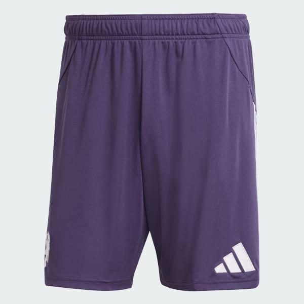 Roxo Calções alternativos 25/26 do Manchester United FC