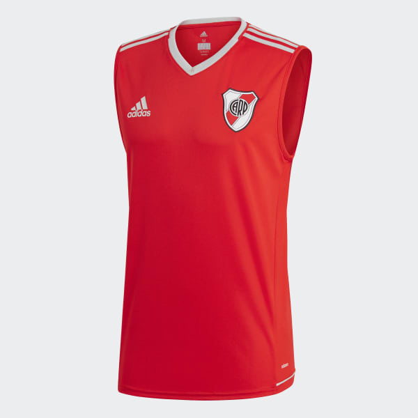 adidas Musculosa de fútbol de Entrenamiento River Plate - Rojo | adidas  Argentina