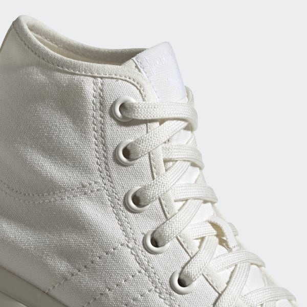 Festival micro estilo adidas Nizza RF Hi Shoes - White | Men's Lifestyle | adidas US