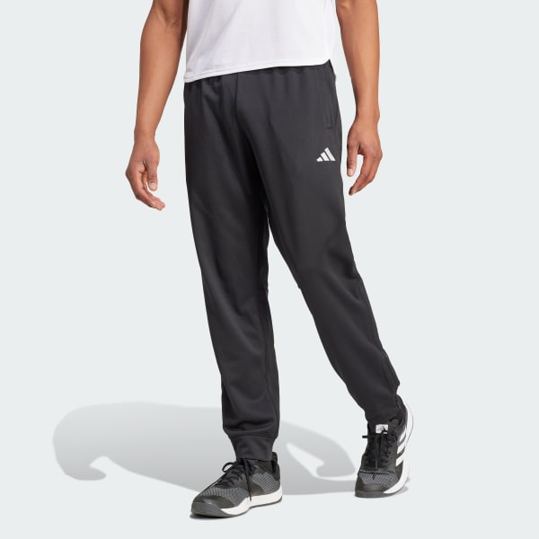 Schwarz Game and Go Training 3 Bar Logo Hose