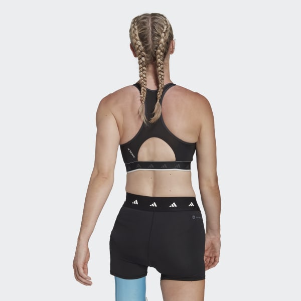 Sort Hyperglam Powerreact Medium-Support Techfit bh BVS42
