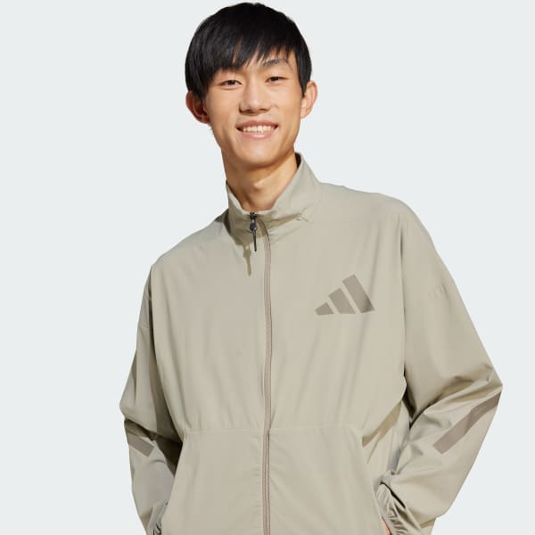 2024年最新入荷 adidas Z.N.E. with Shipping Free | Beige - Top Track Woven ウォーキング・ランニングウェア