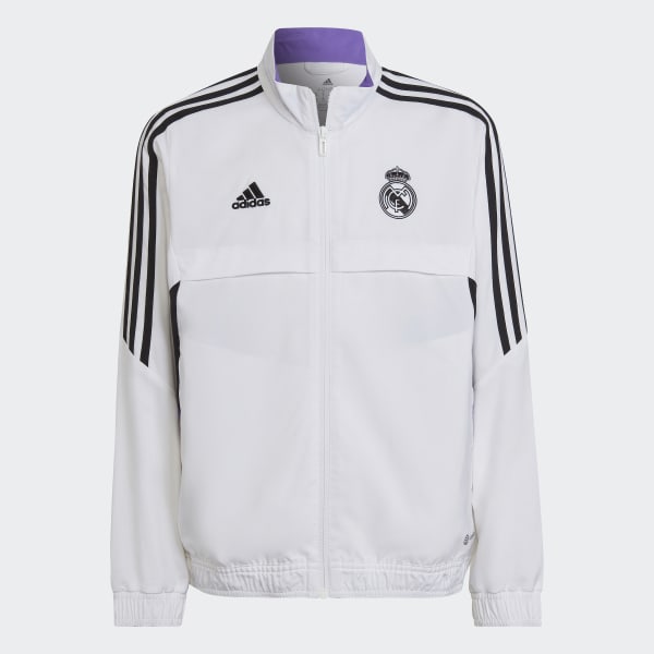 Bialy Real Madrid Condivo 22 Presentation Jacket