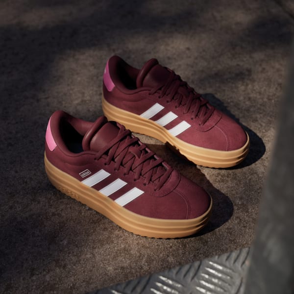Adidas vl court maroon online