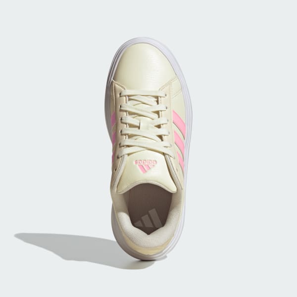 Blanco Tenis adidas Grand Court Platforma